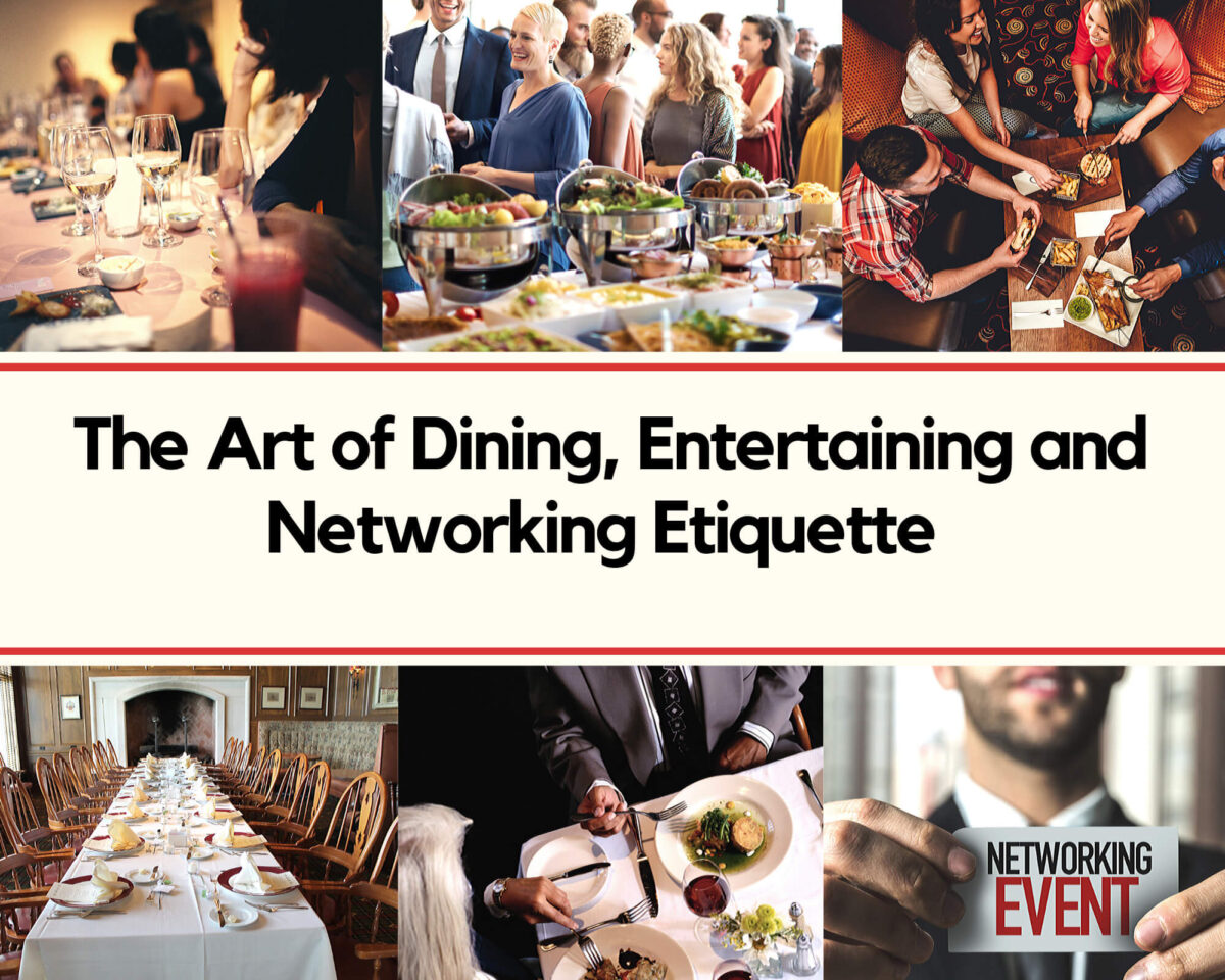 The Art of Dining Entertaining and Mingling Etiquette