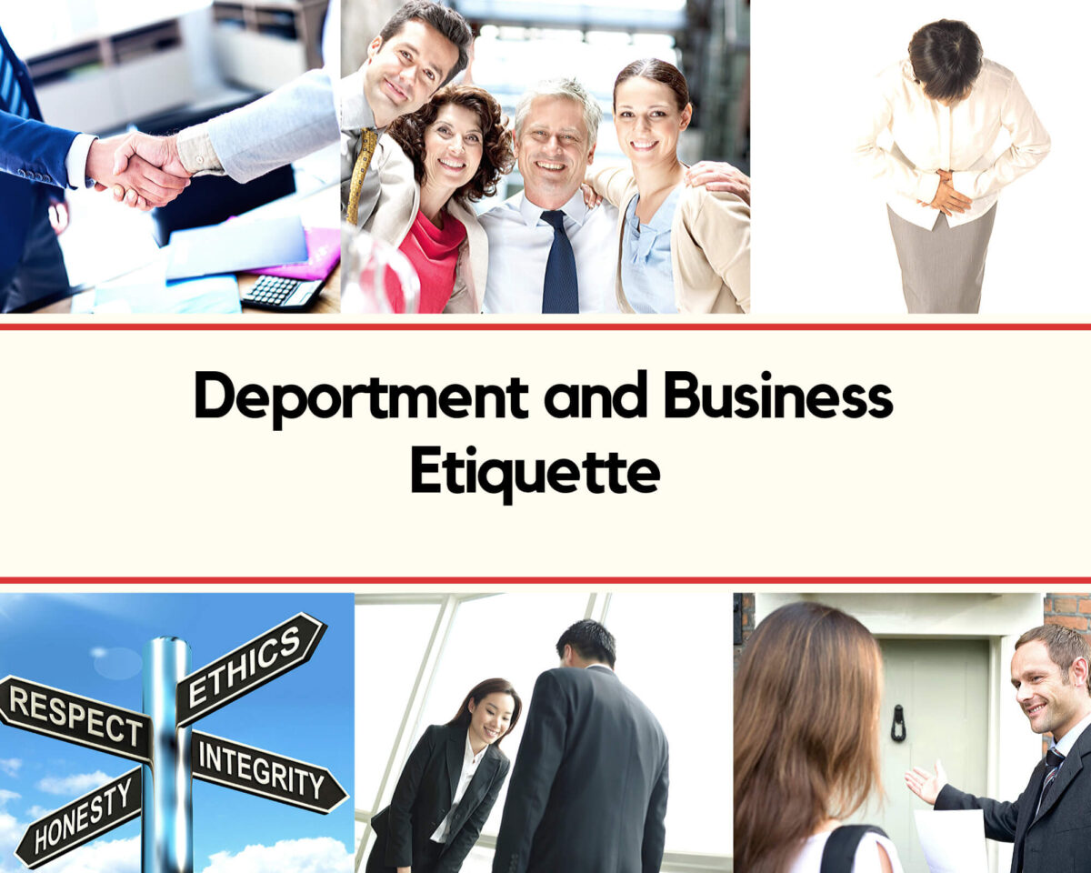 Deportment and Business Etiquette