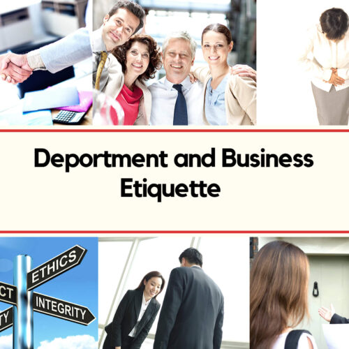 Deportment and Business Etiquette