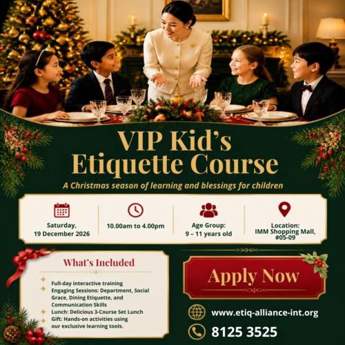 VIP Kid's Christmas etiquette poster (1) VIP Kid's Christmas etiquette poster (1)