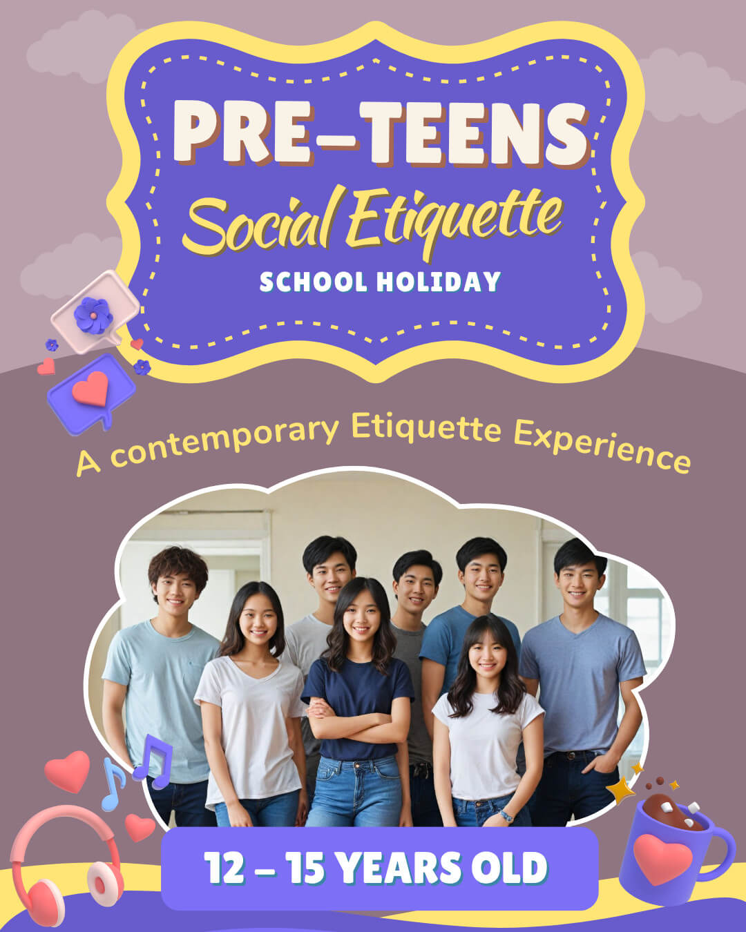 Early Teens Etiquette VIP Pass