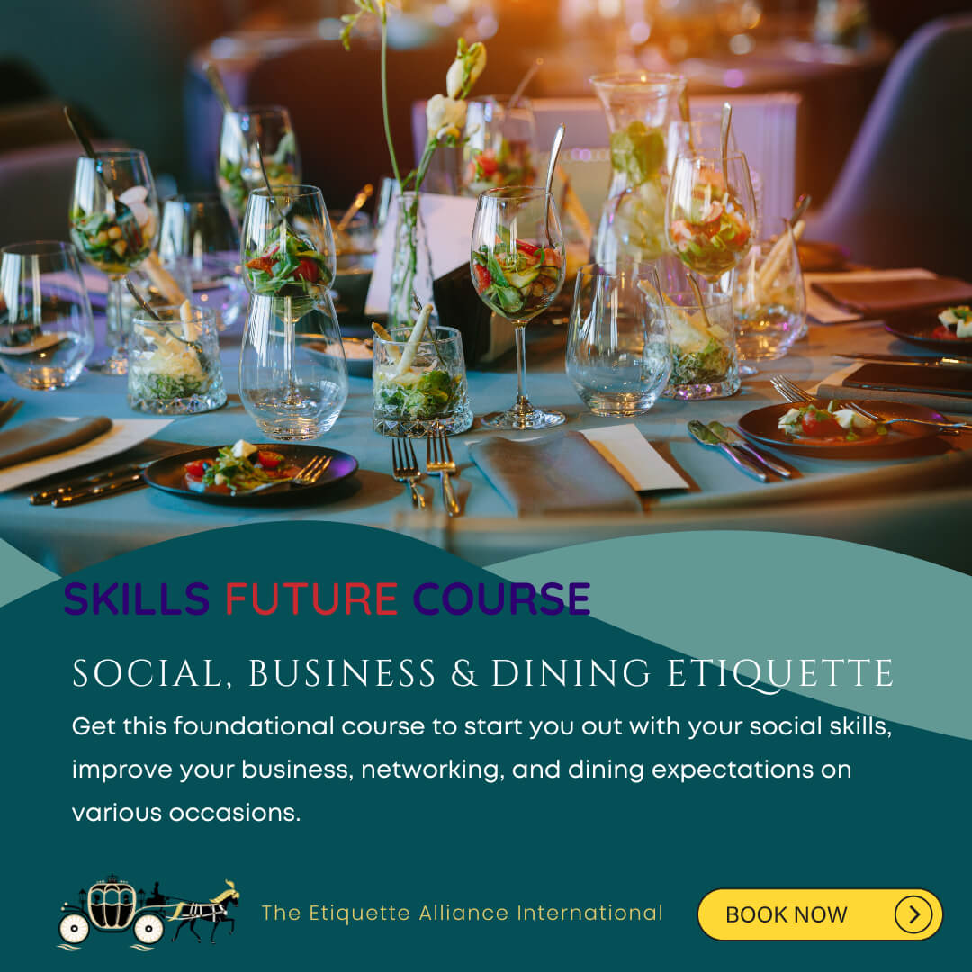 TEAI Skills Future Course Social, Business and Dining Etiquette