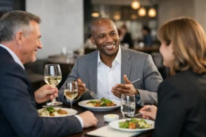 Business Dining Etiquette That Builds Trust